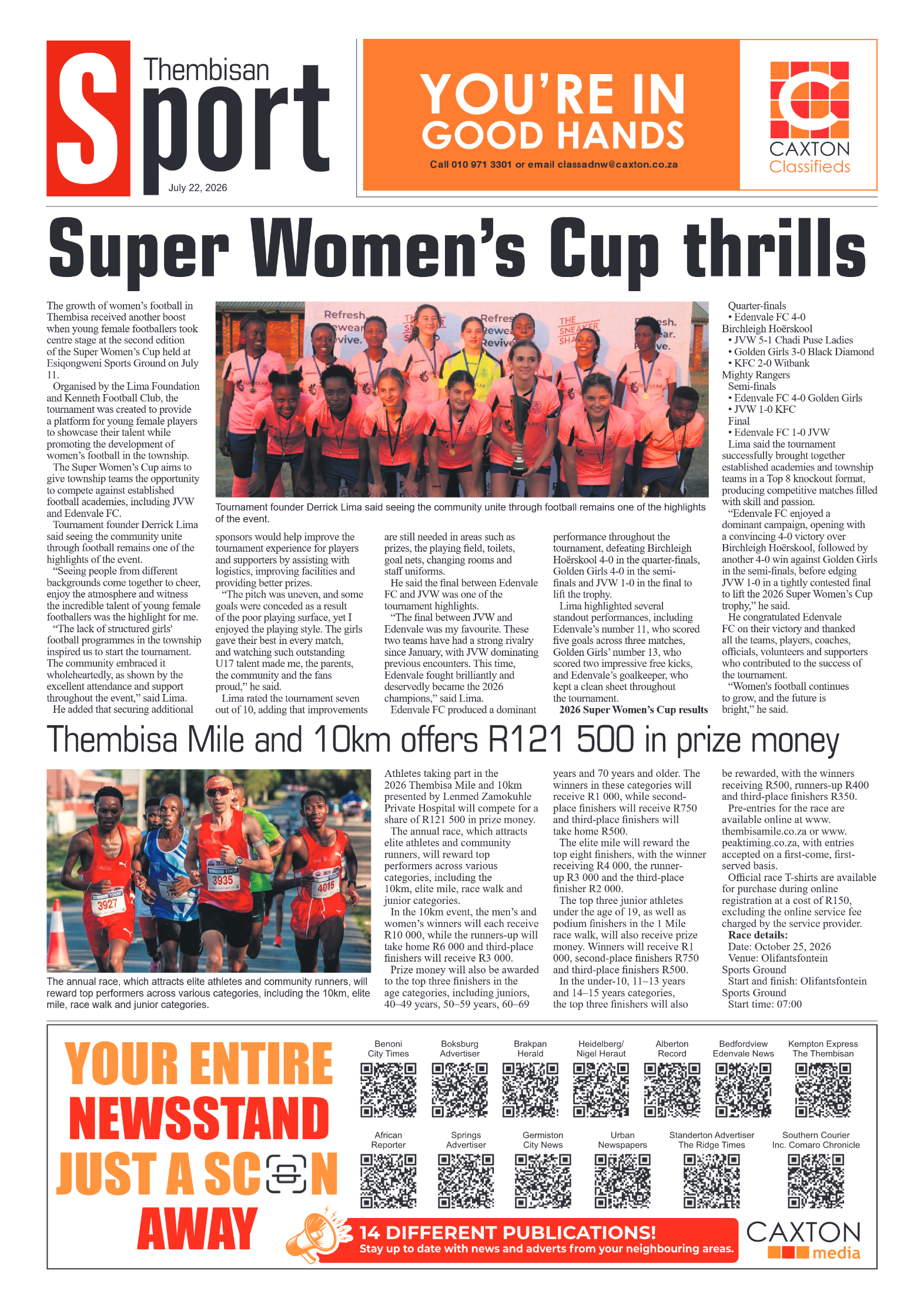 The Tembisan 22 July 2026 page 8