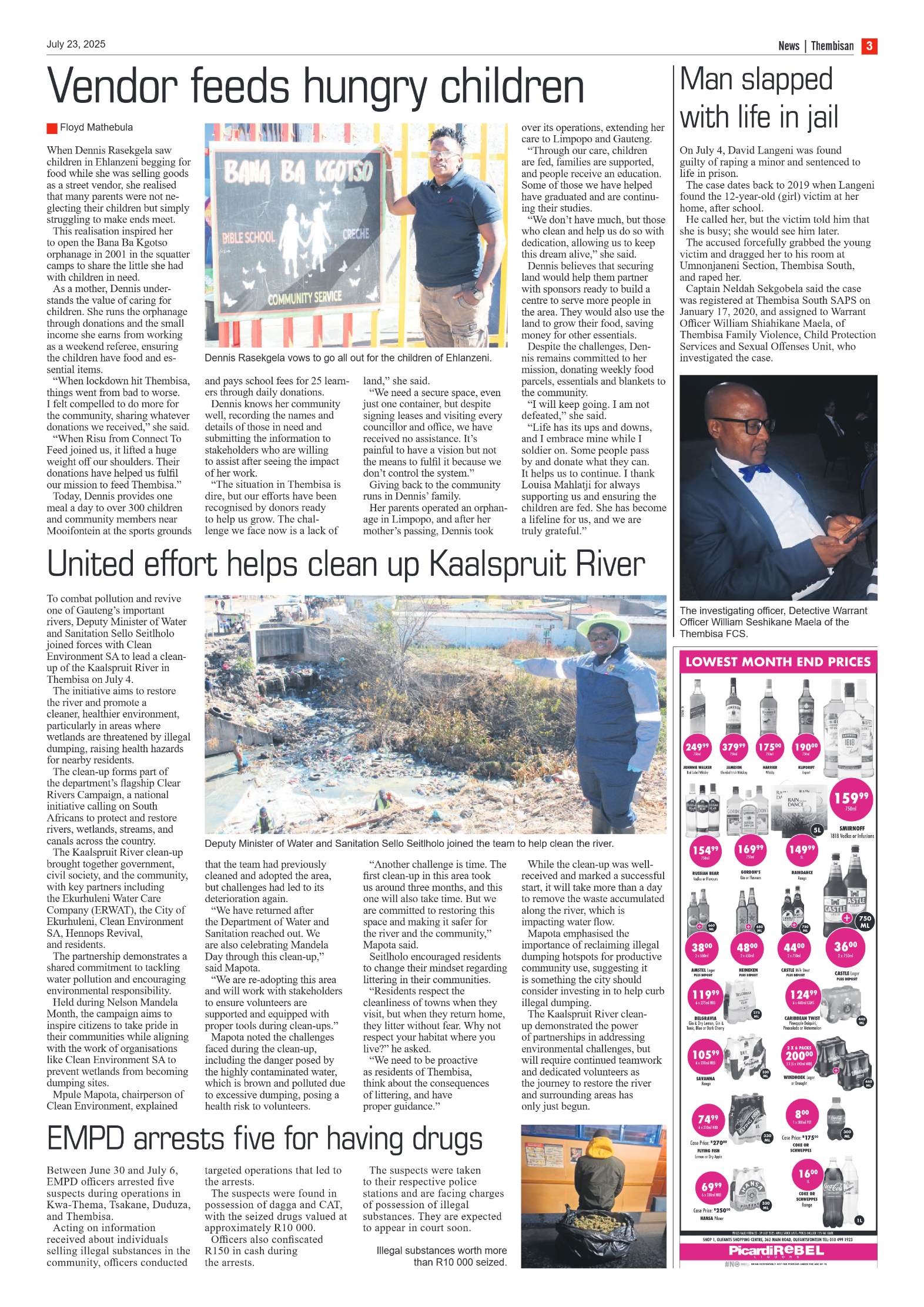 The Tembisan 23 July 2025 page 3