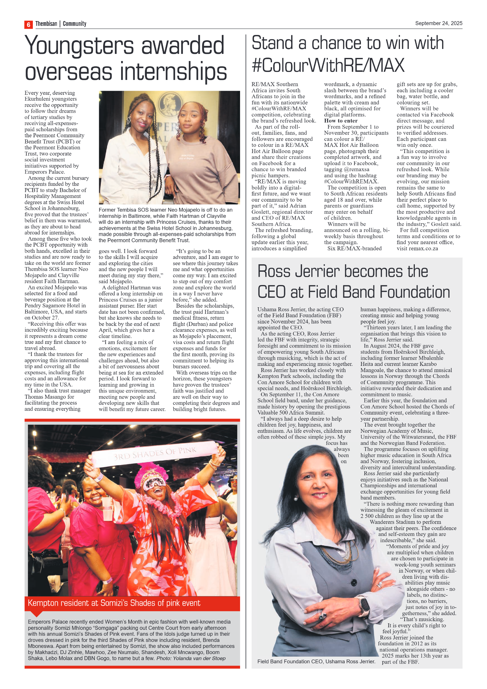 The Tembisan 24 September 2025 page 6