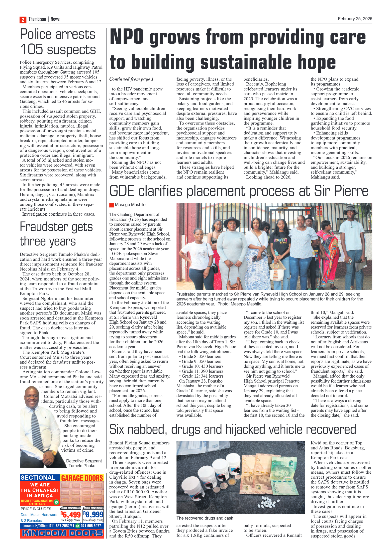 The Tembisan 25 February 2026 page 2