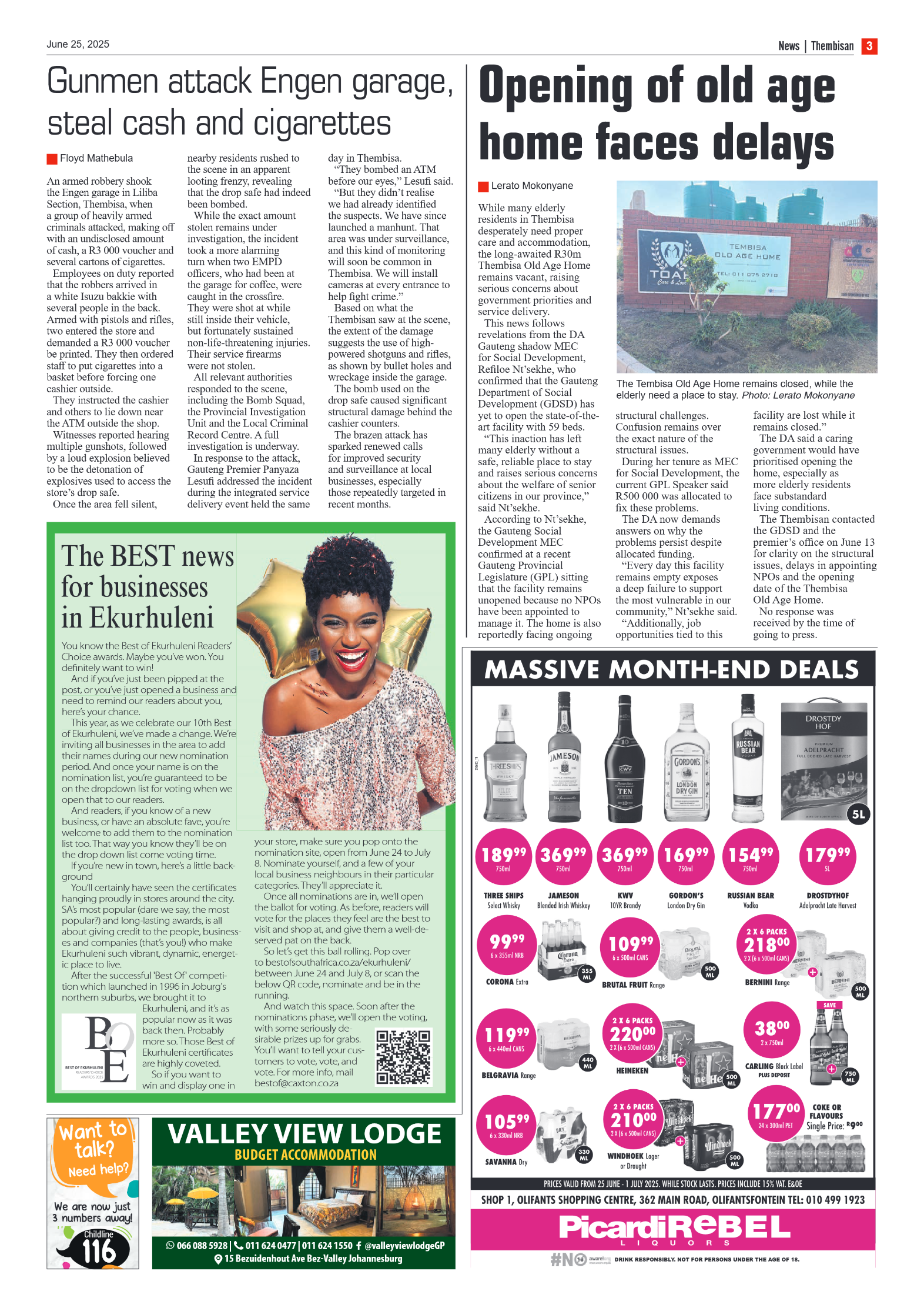The Tembisan 25 June 2025 page 3