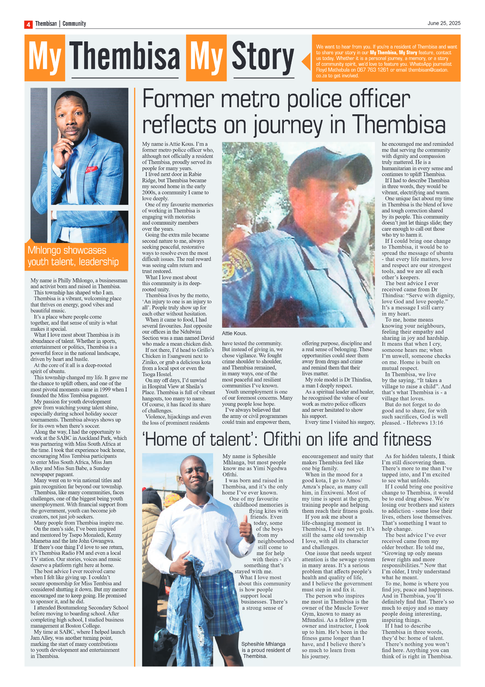 The Tembisan 25 June 2025 page 4
