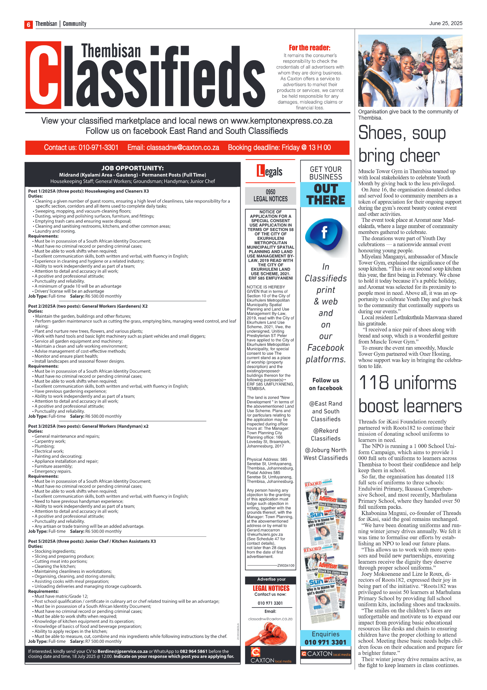 The Tembisan 25 June 2025 page 6