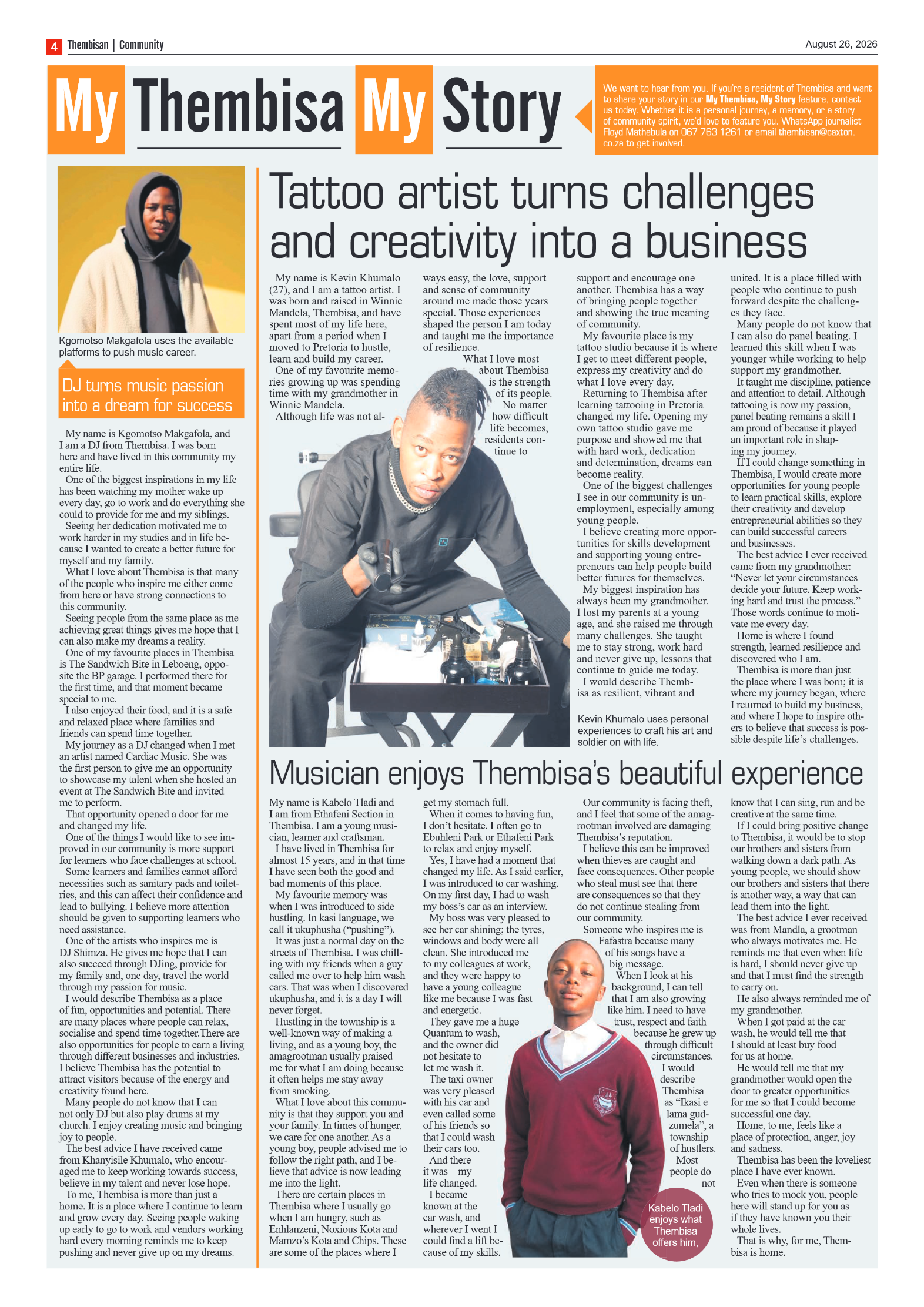 The Tembisan 26 August 2026 page 4