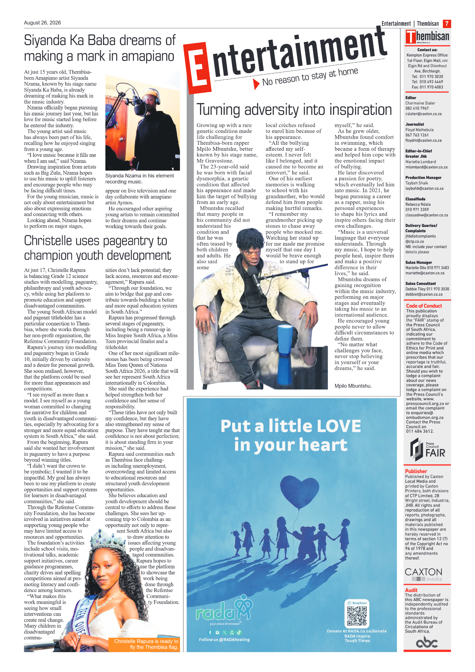 The Tembisan 26 August 2026 page 7