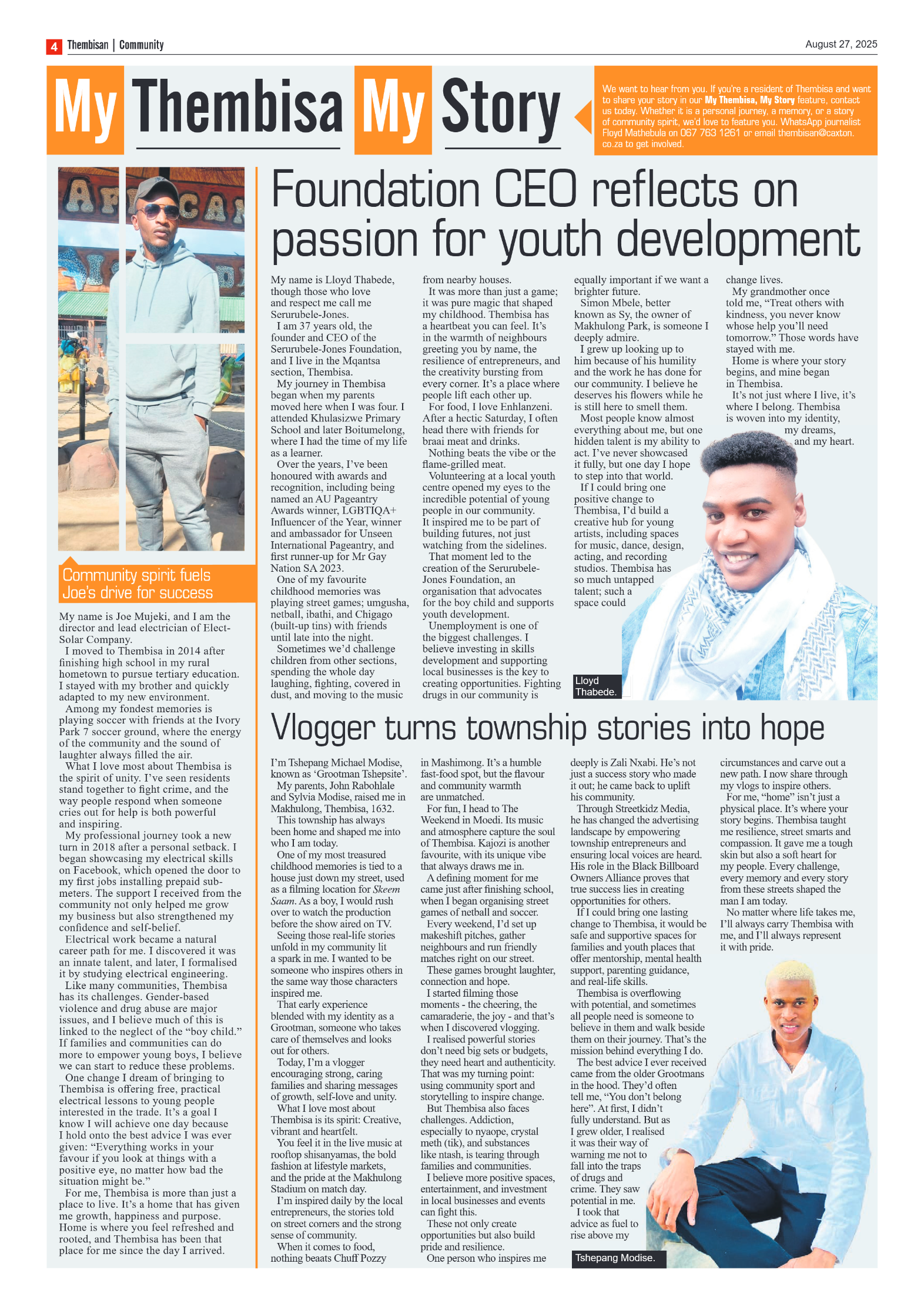 The Tembisan 27 August 2025 page 4