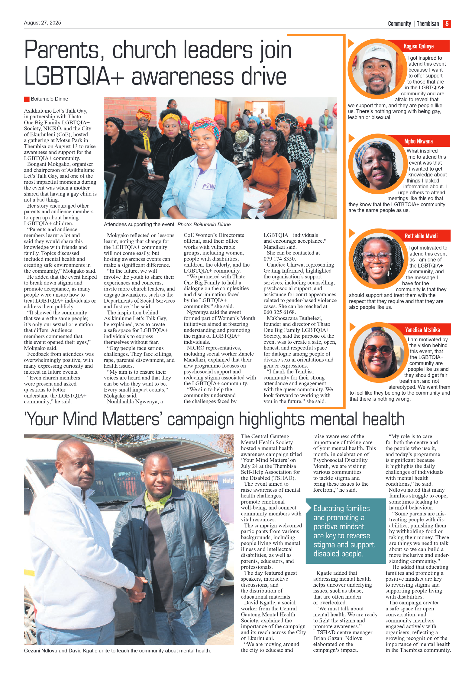The Tembisan 27 August 2025 page 5