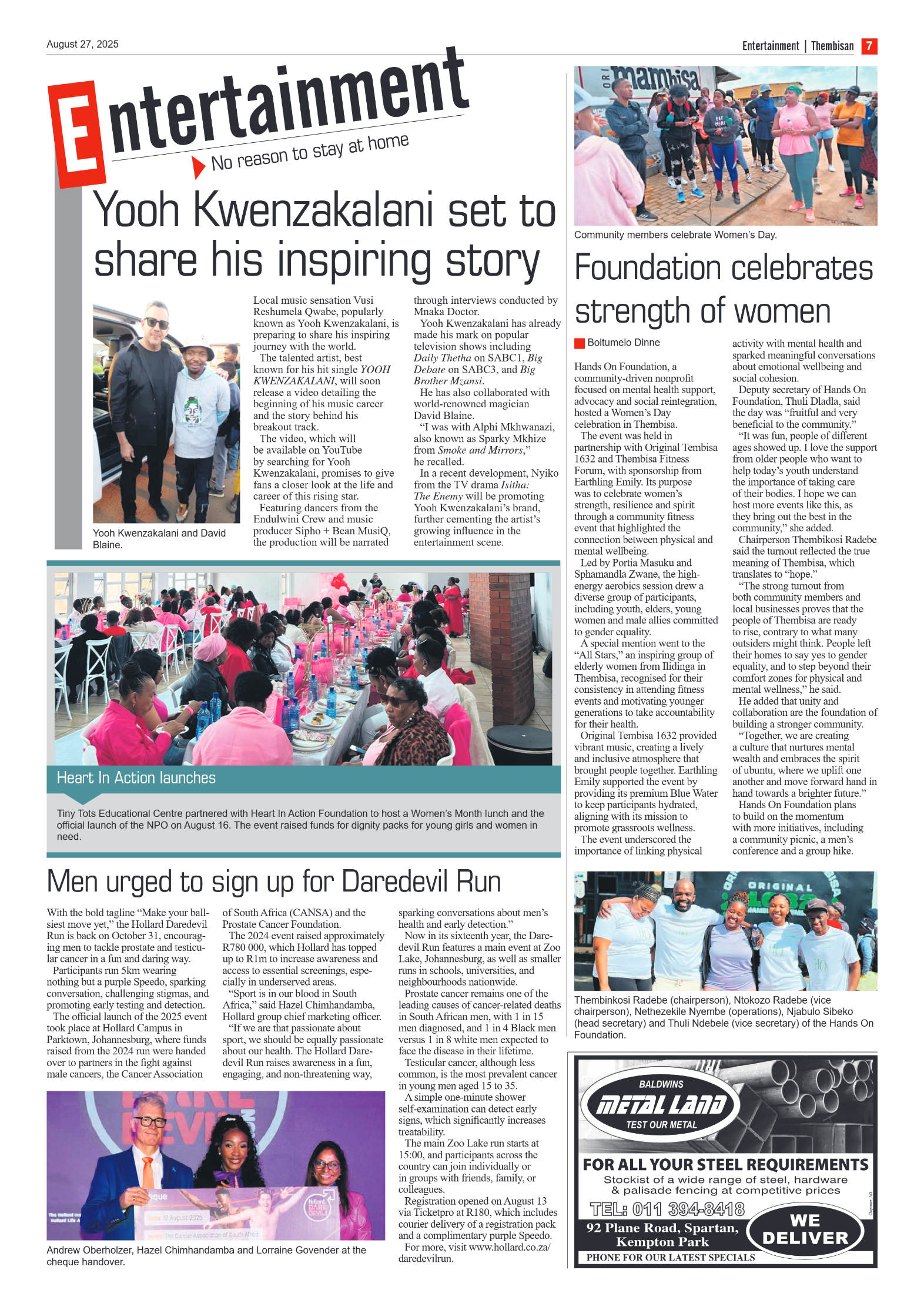 The Tembisan 27 August 2025 page 7