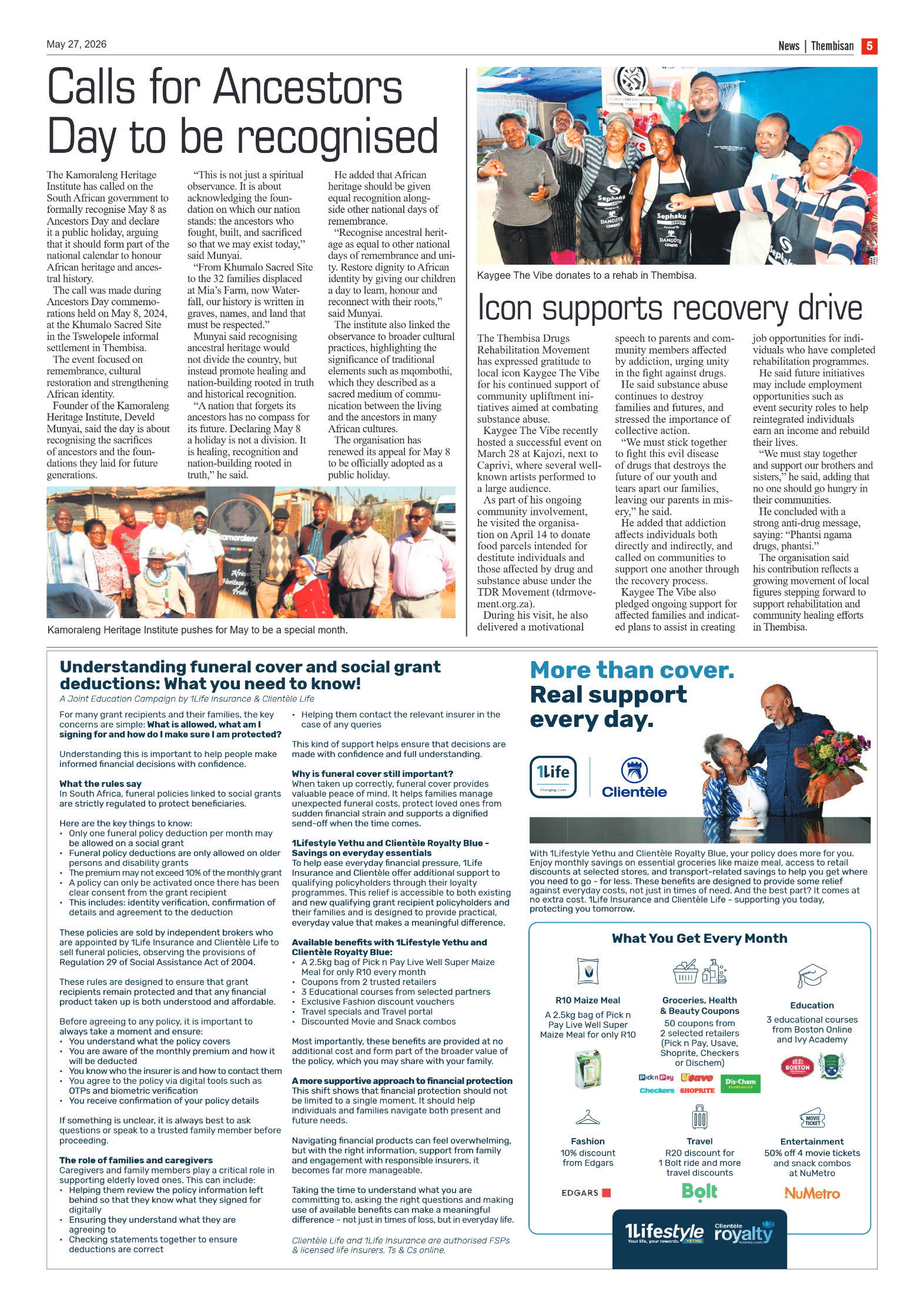 The Tembisan 27 May 2026 page 5