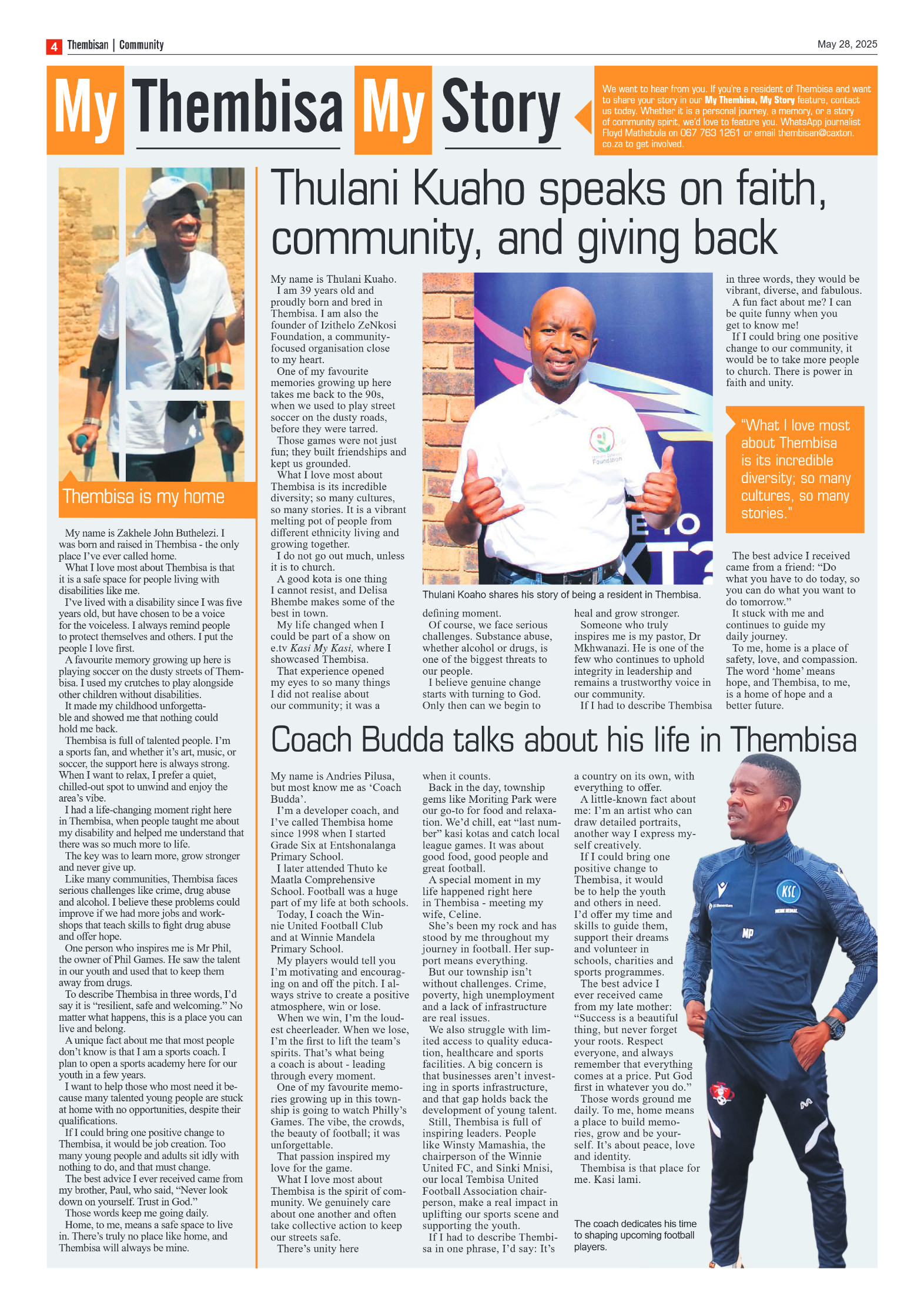 The Tembisan 28 May 2025 page 4