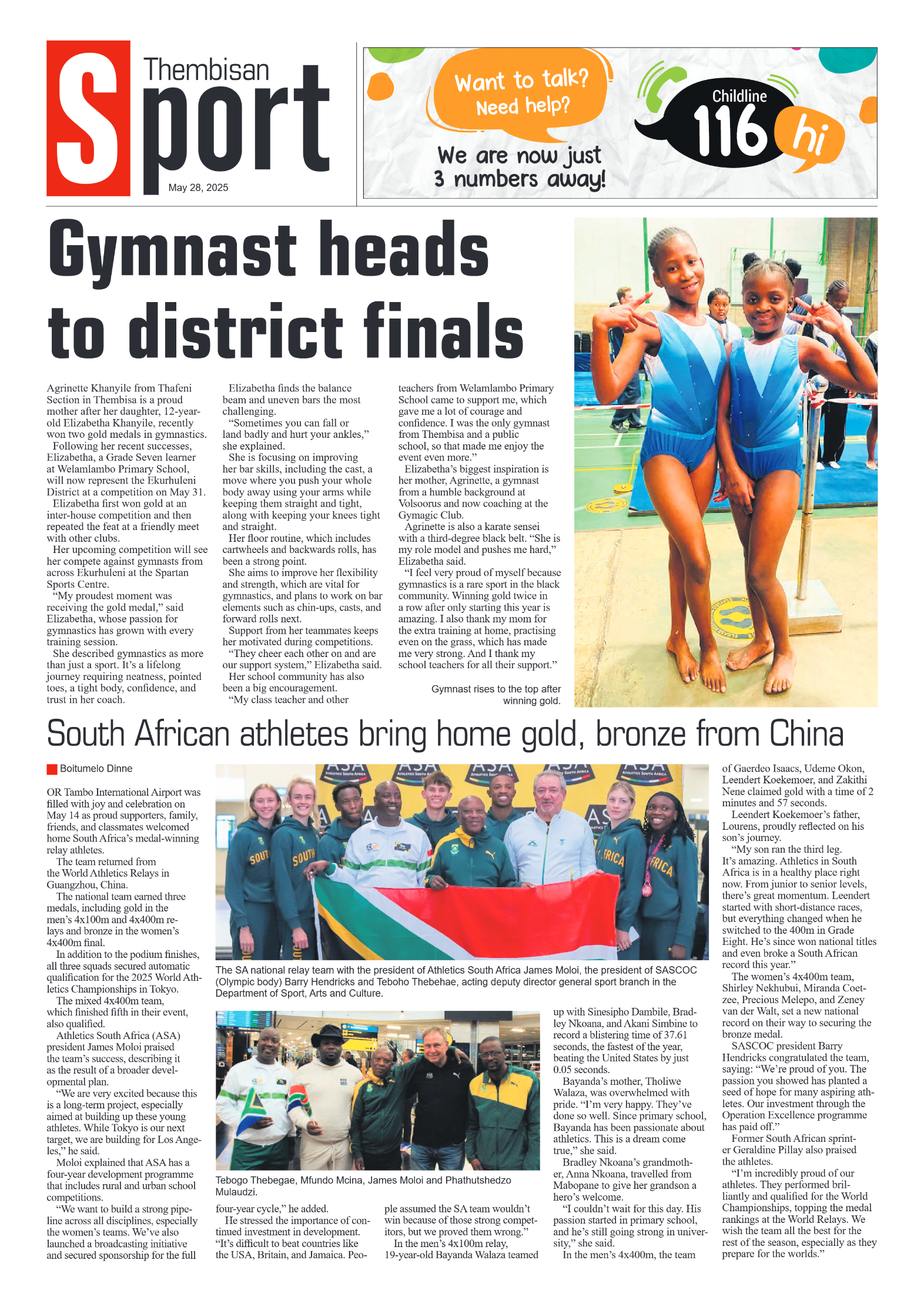 The Tembisan 28 May 2025 page 8
