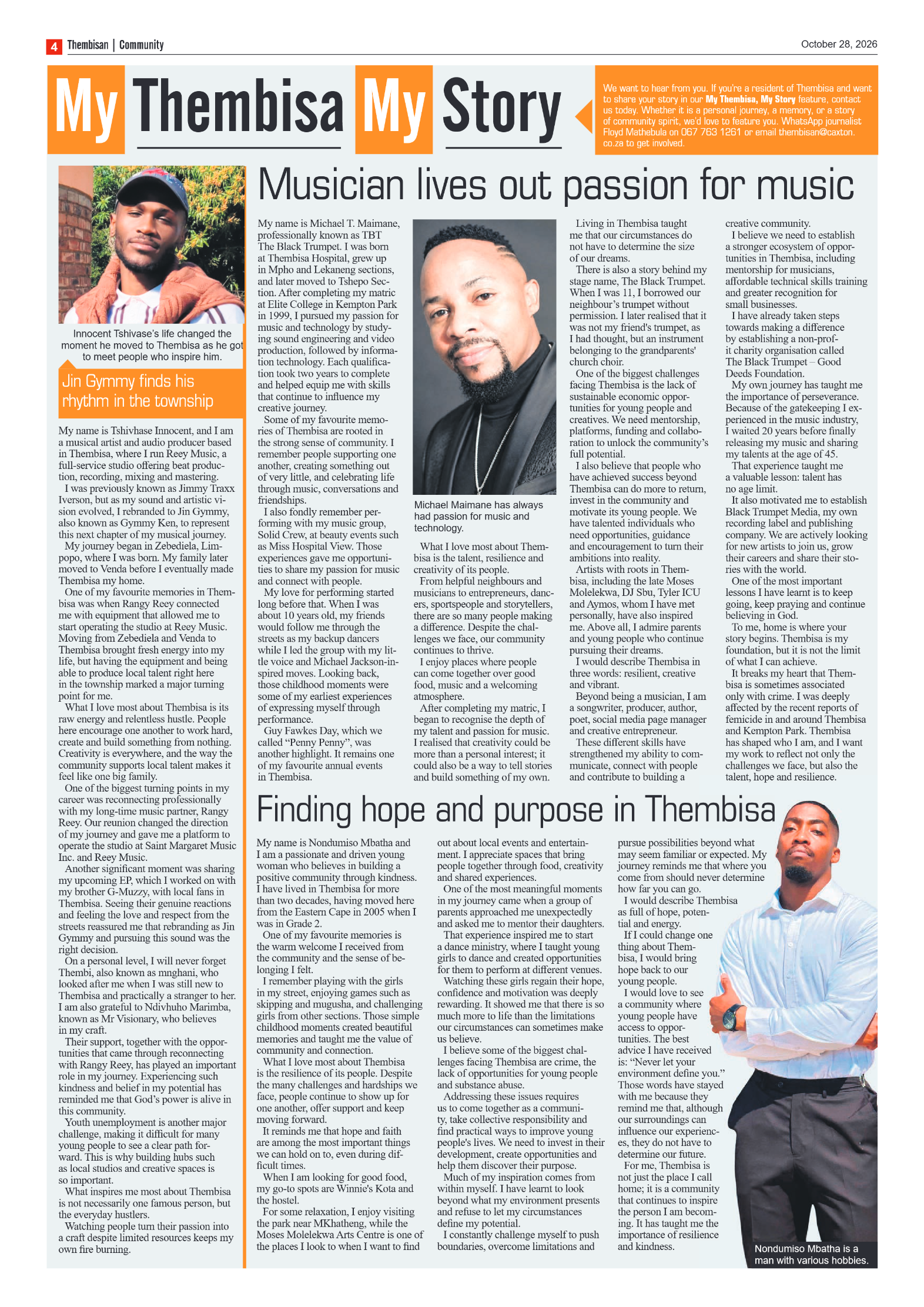 The Tembisan 28 October 2026 page 4