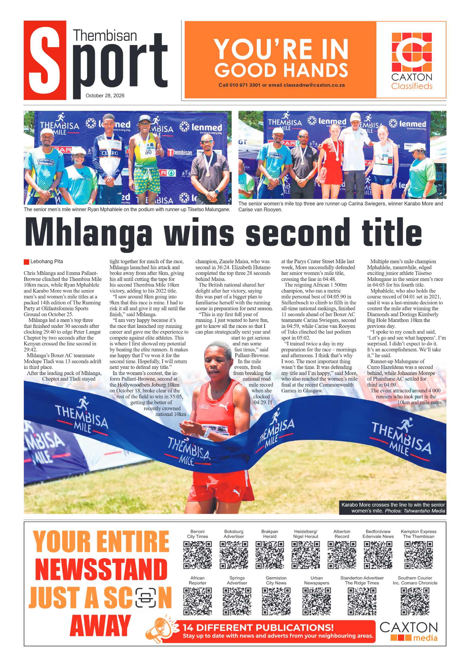 The Tembisan 28 October 2026 page 8