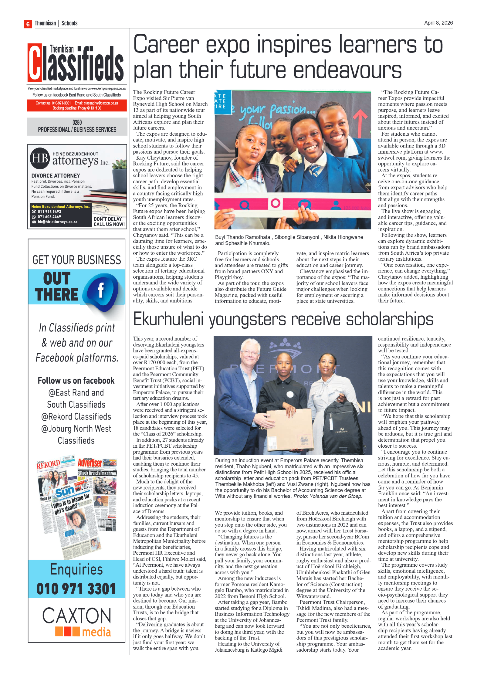 The Tembisan 8 April 2026 page 6