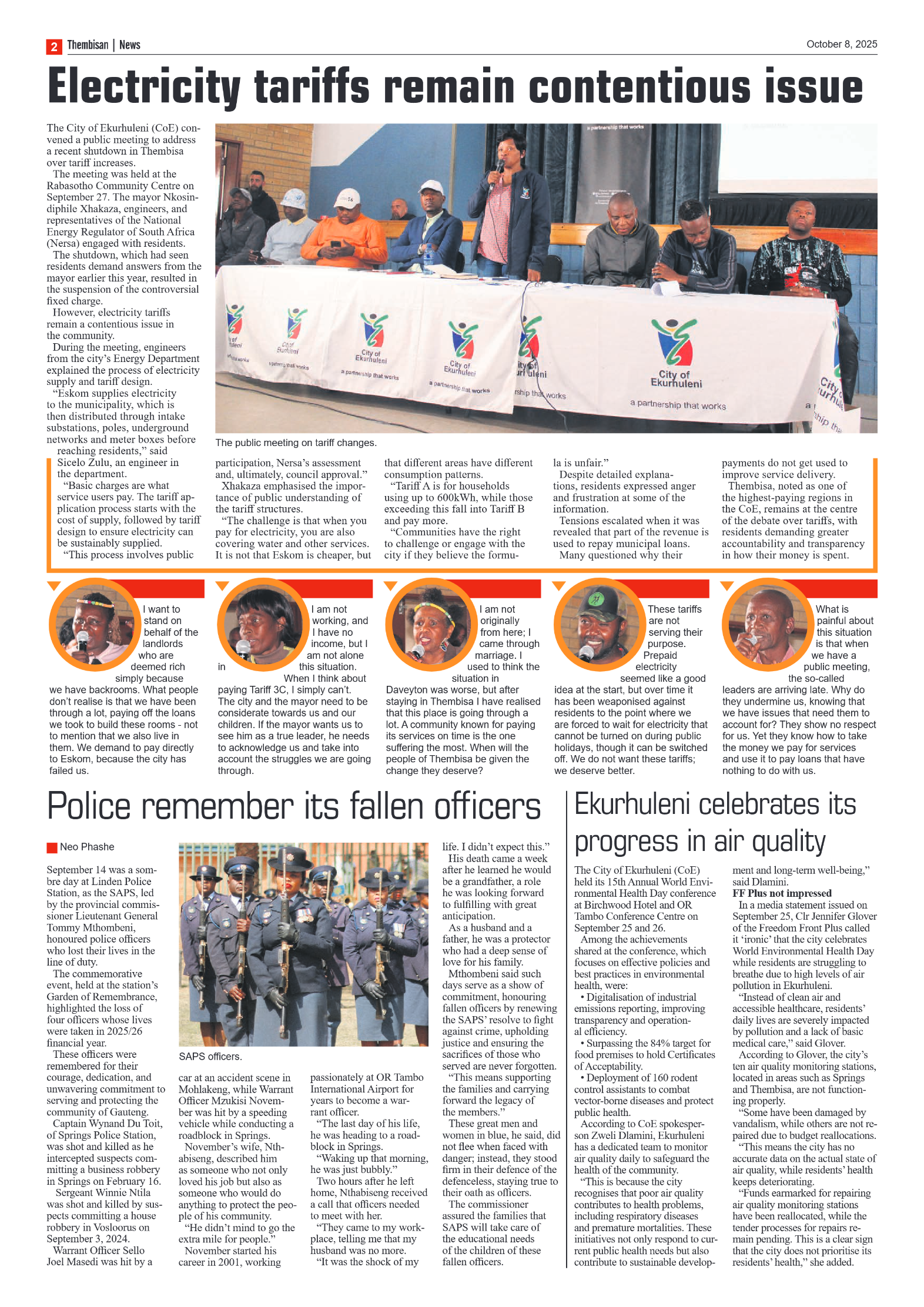 The Tembisan 8 October 2025 page 2