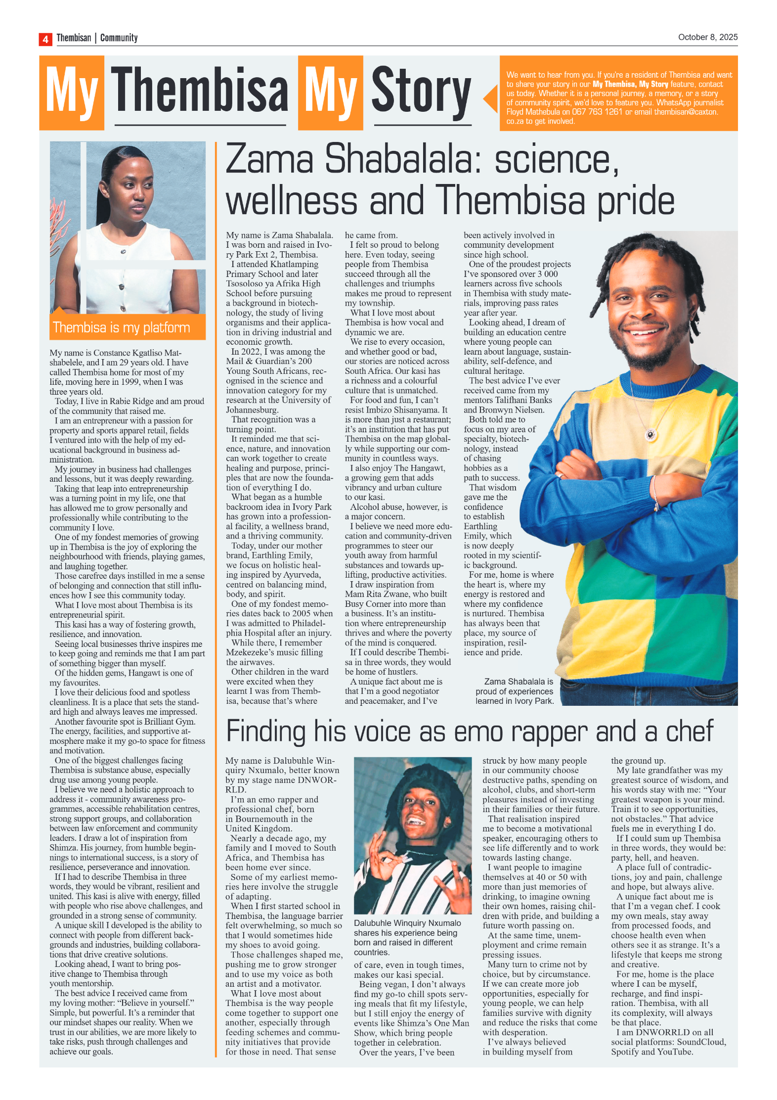 The Tembisan 8 October 2025 page 4