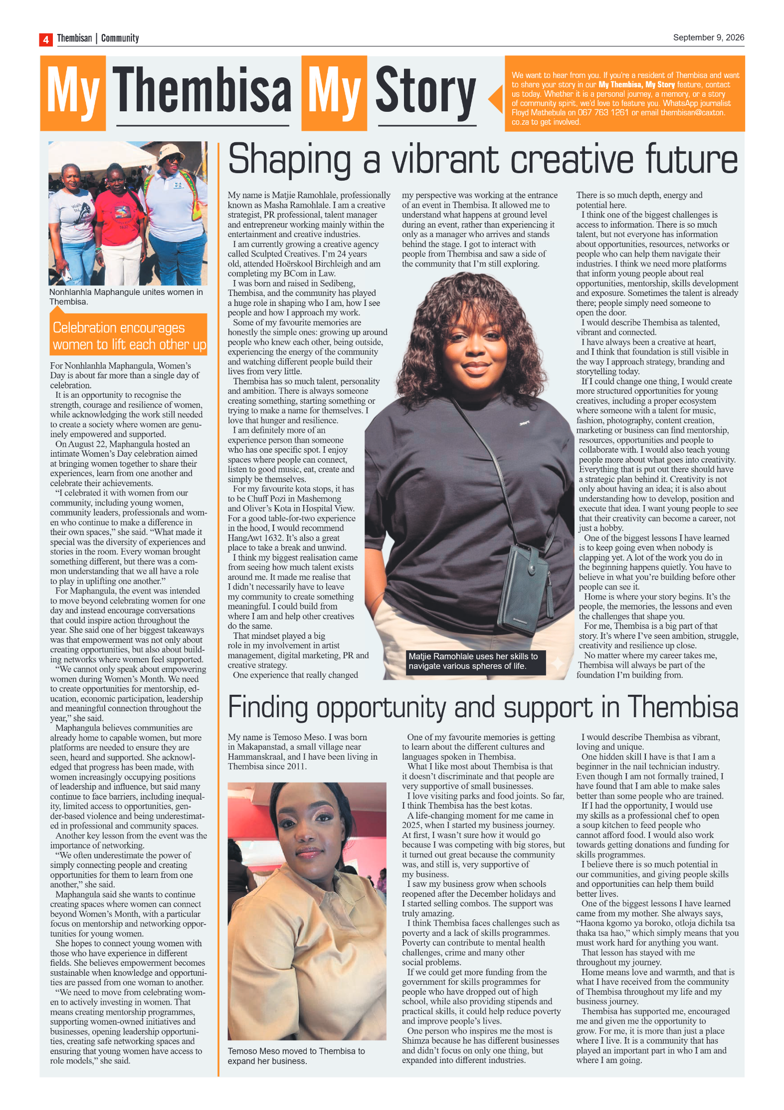 The Tembisan 9 September 2026 page 4