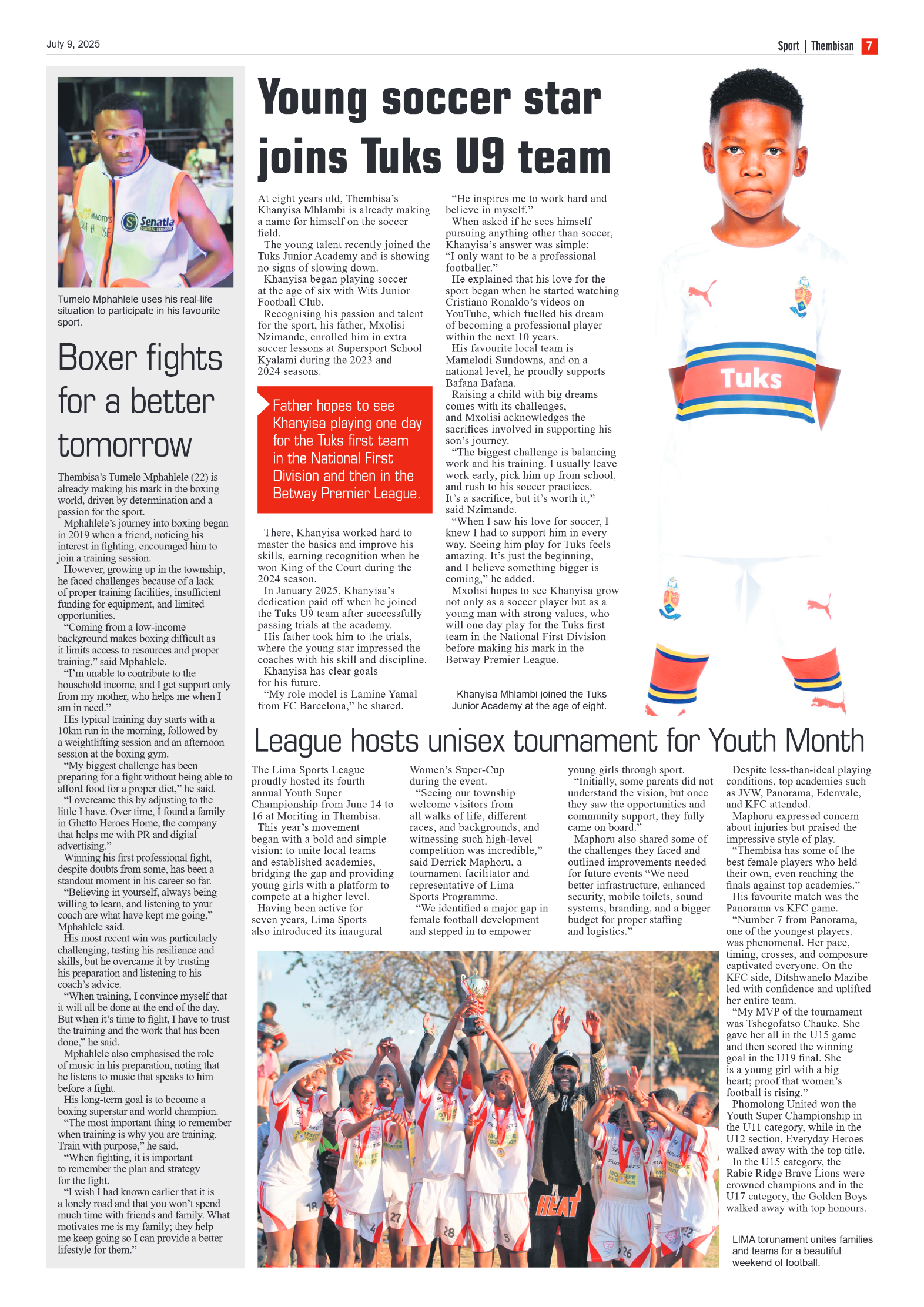 The Tembisan 9 July 2025 page 7