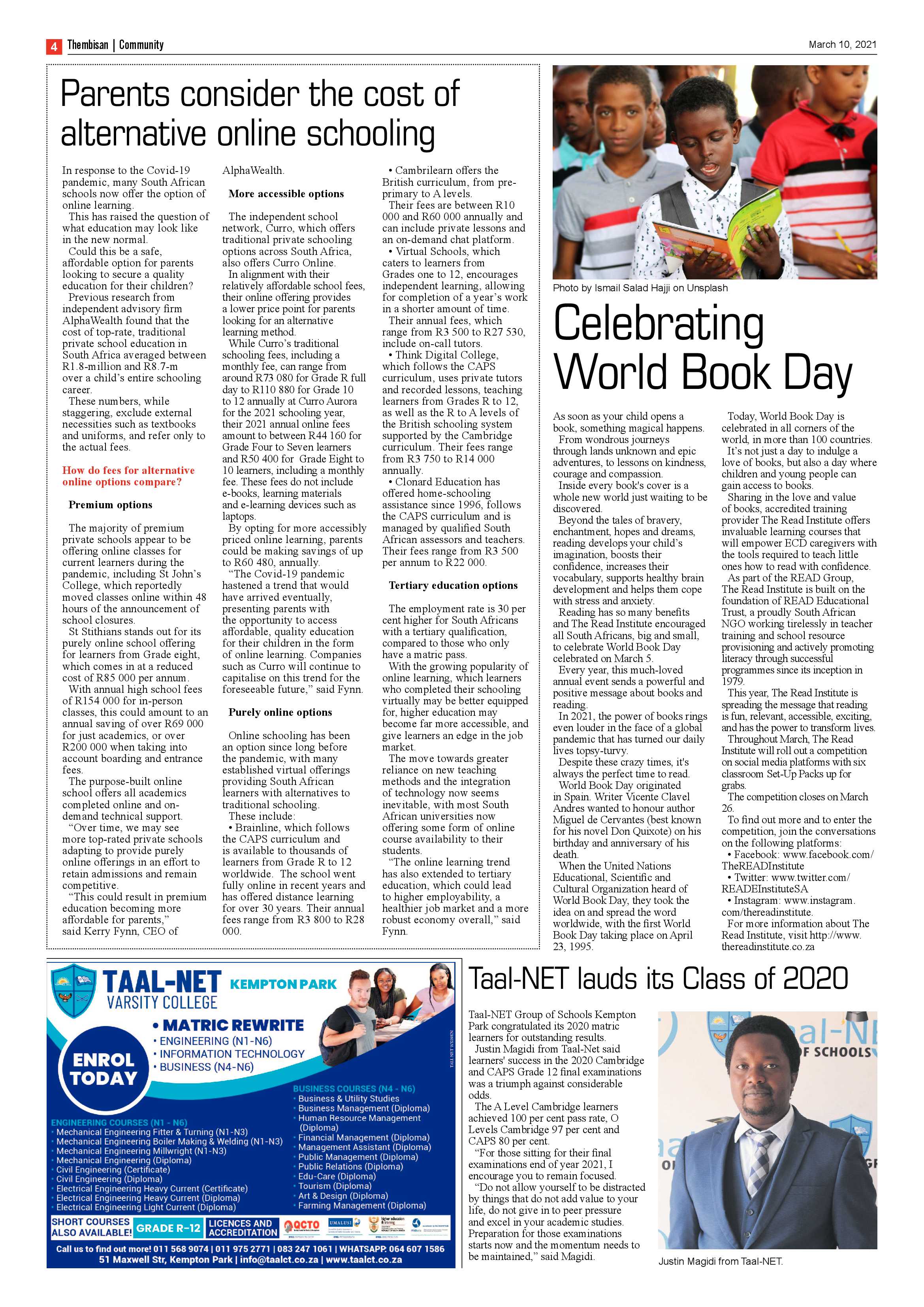 The Thembisan 10 March 2021 page 4