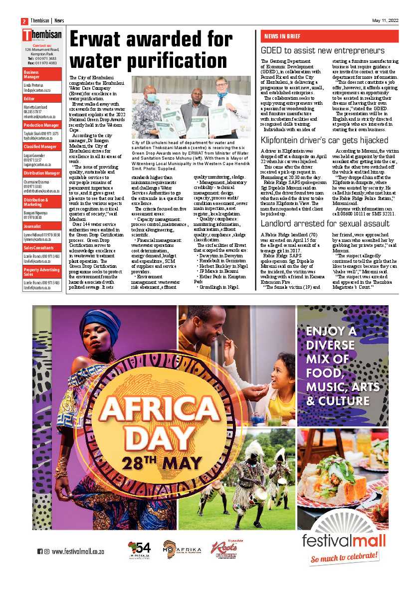 The Thembisan 11 May 2022 page 2