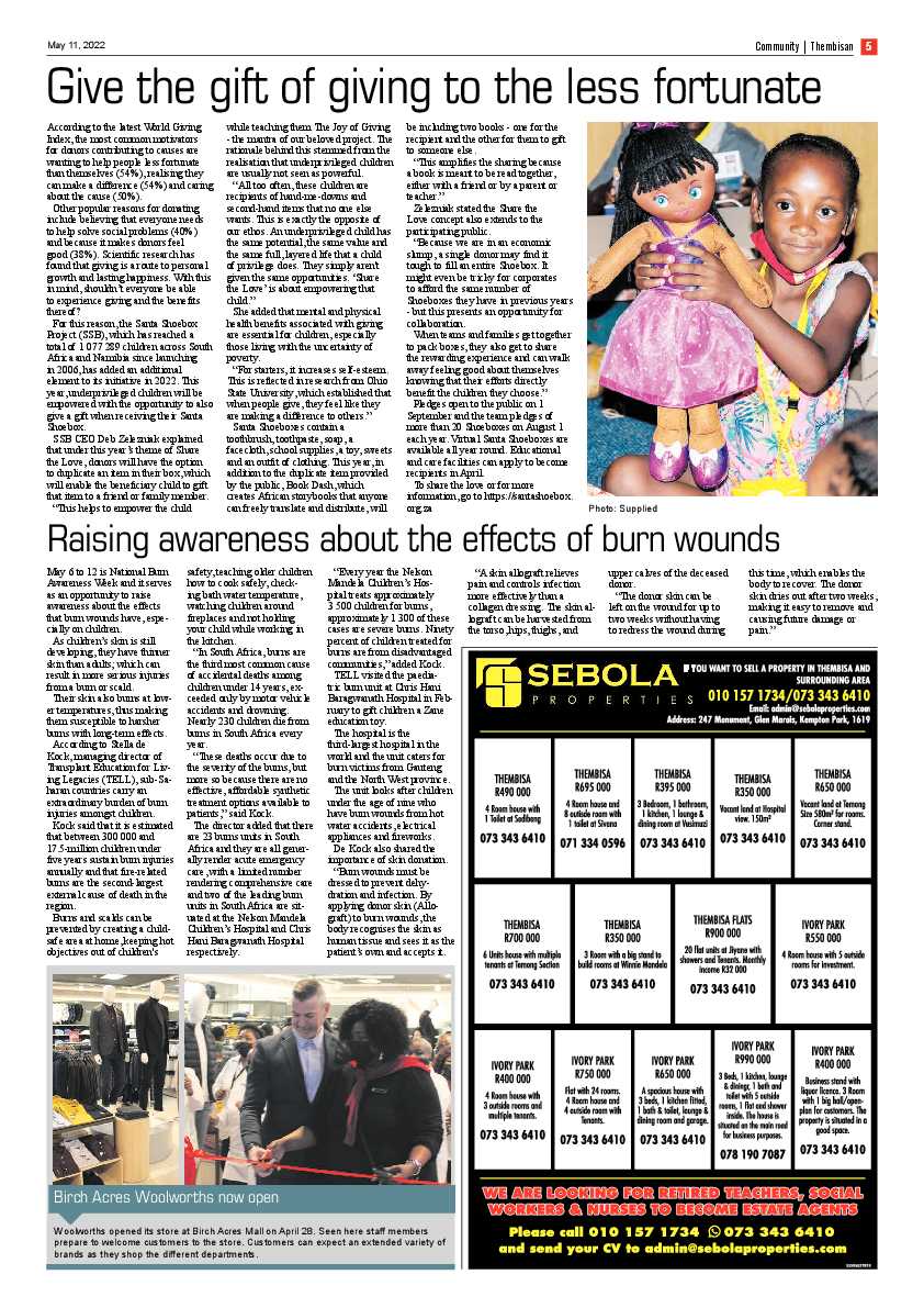 The Thembisan 11 May 2022 page 5