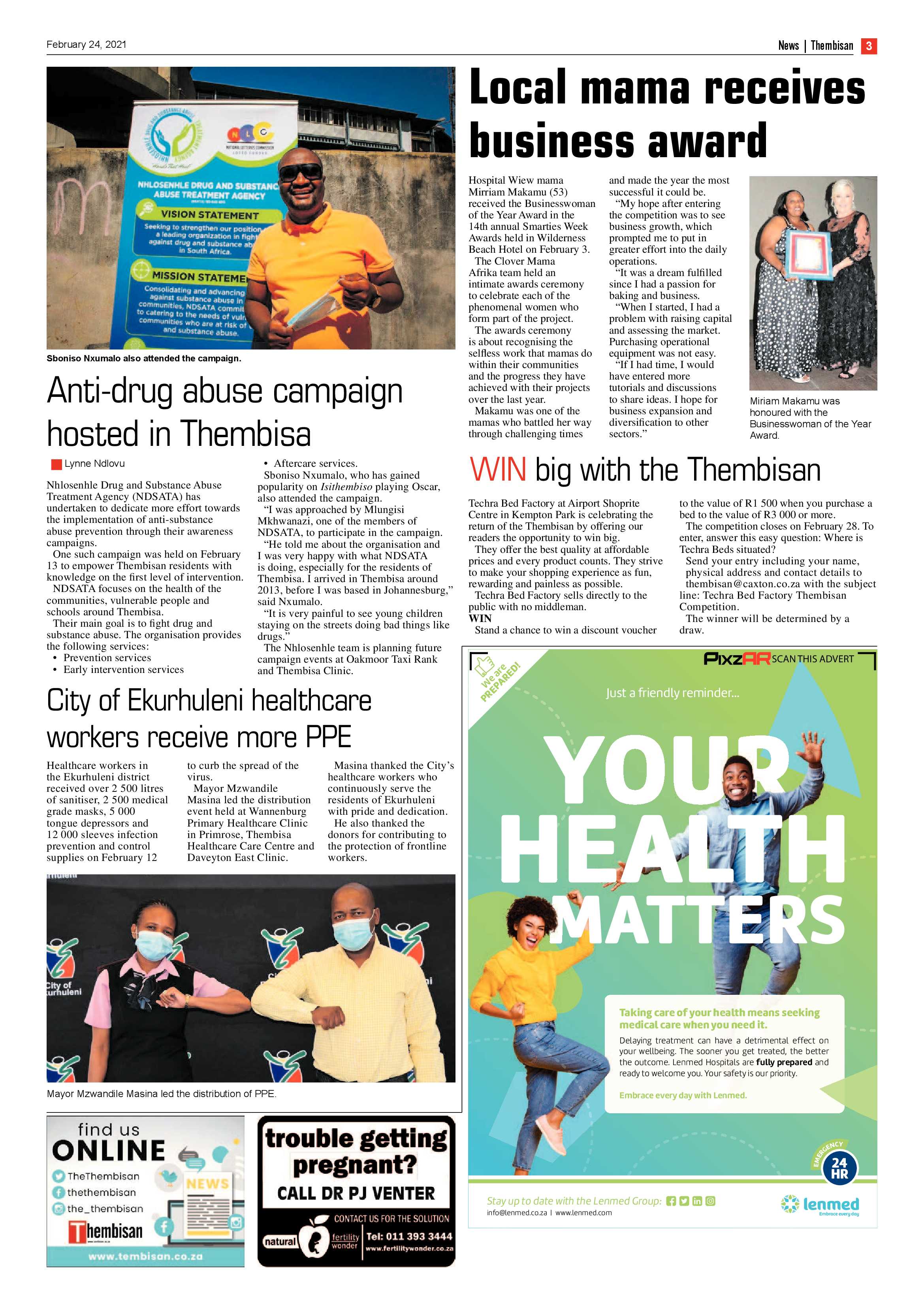 The Thembisan 25 February 2021 page 3