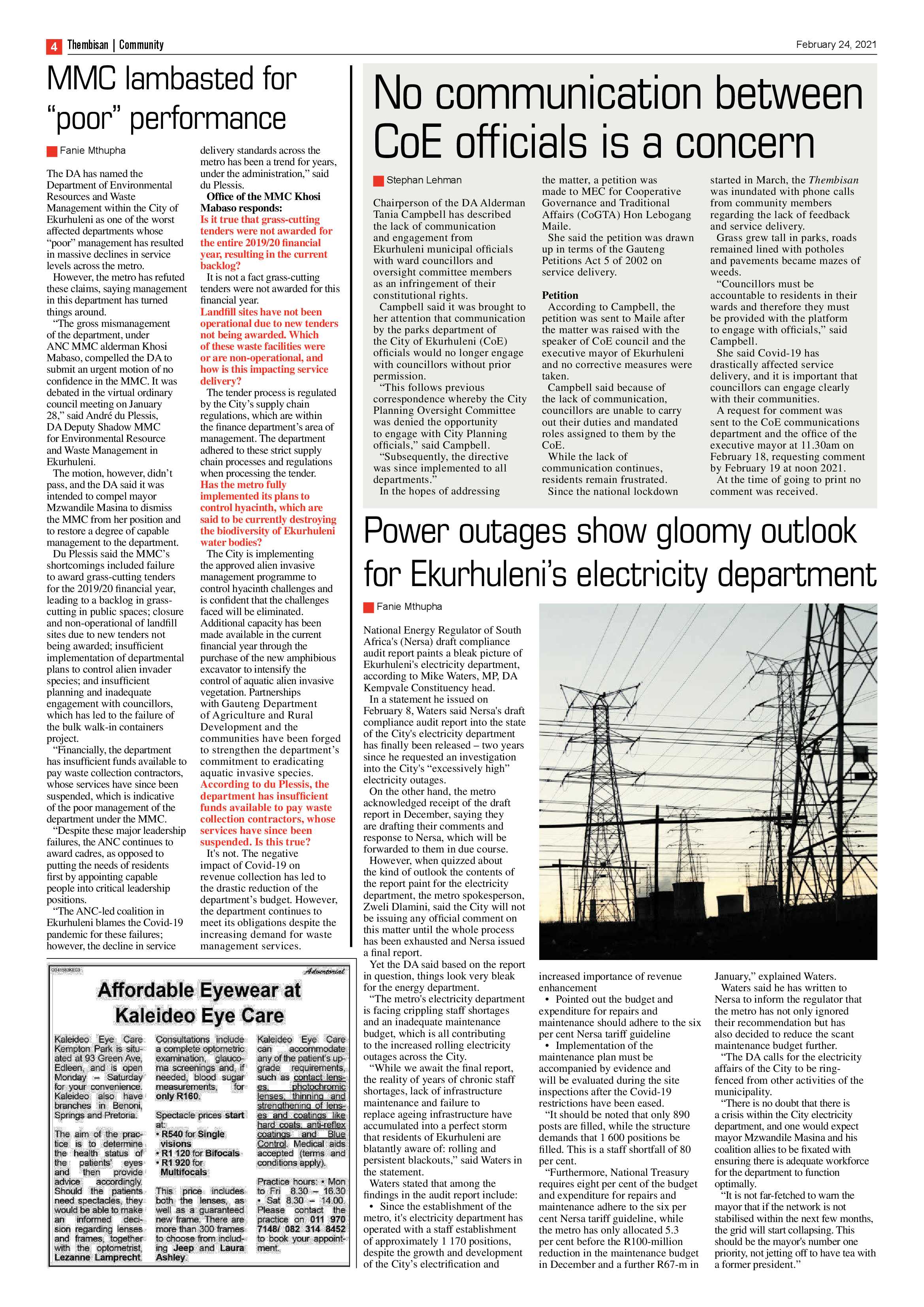 The Thembisan 25 February 2021 page 4