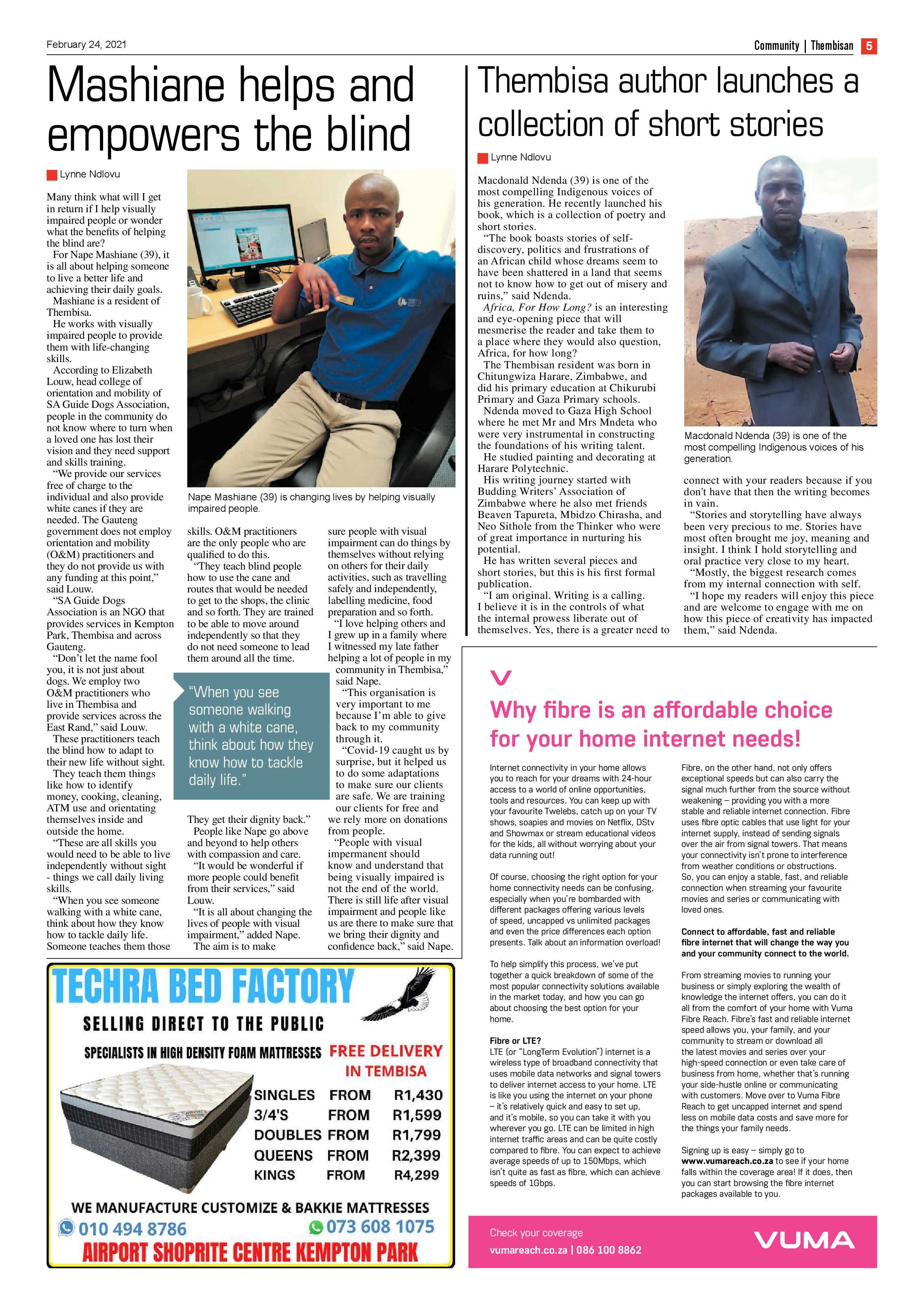The Thembisan 25 February 2021 page 5