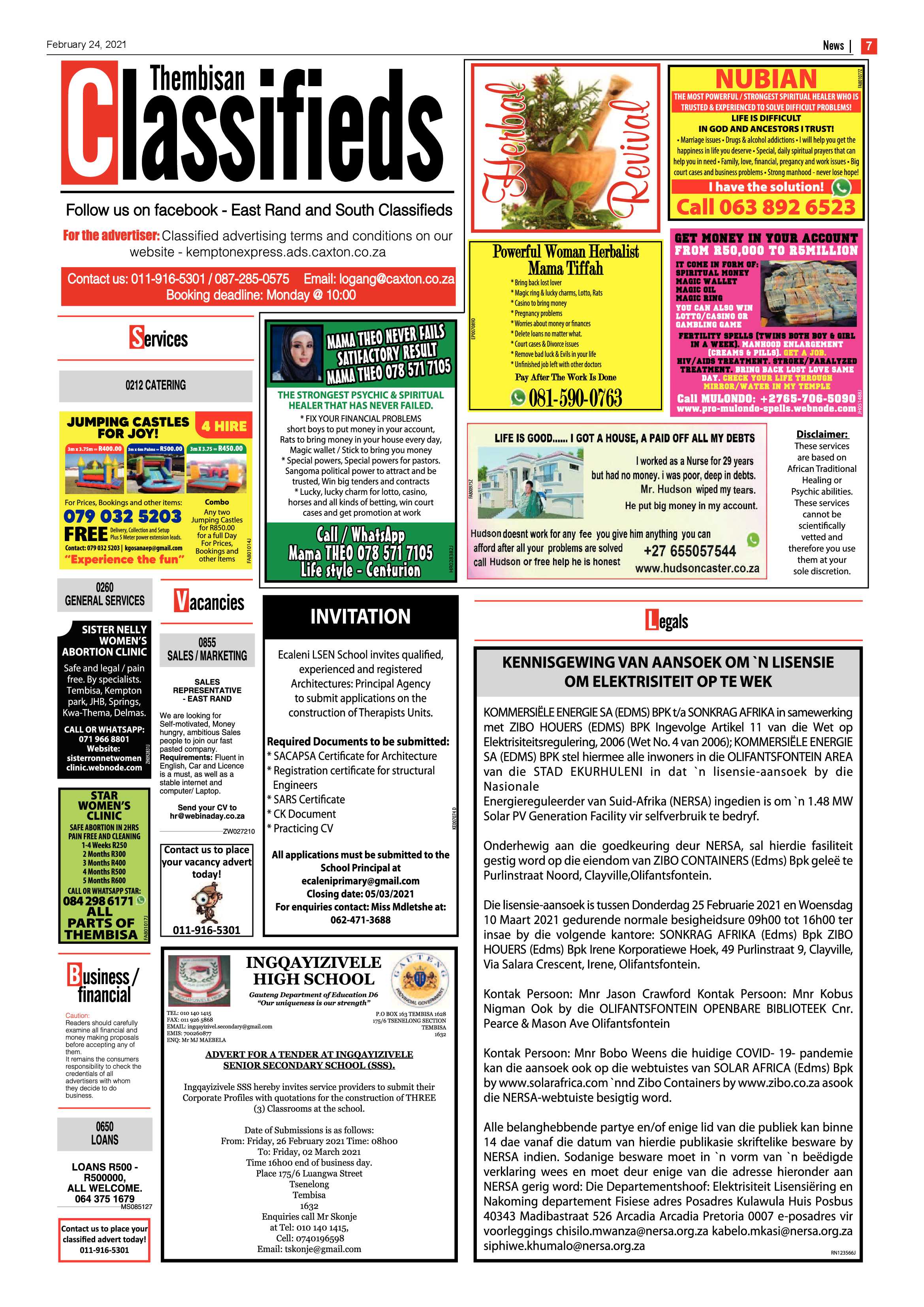 The Thembisan 25 February 2021 page 7