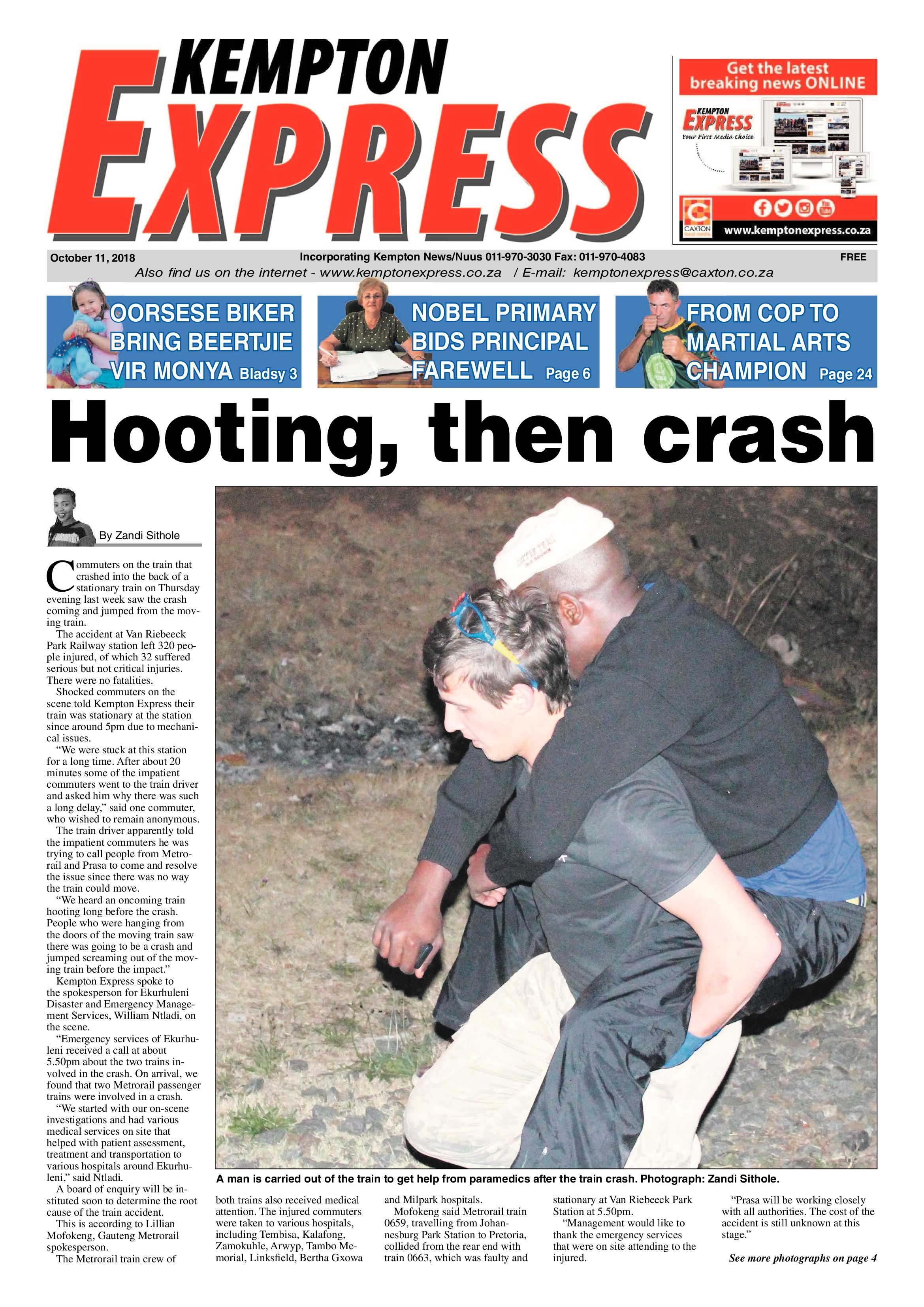 kempton Express 11 October 2018 page 1