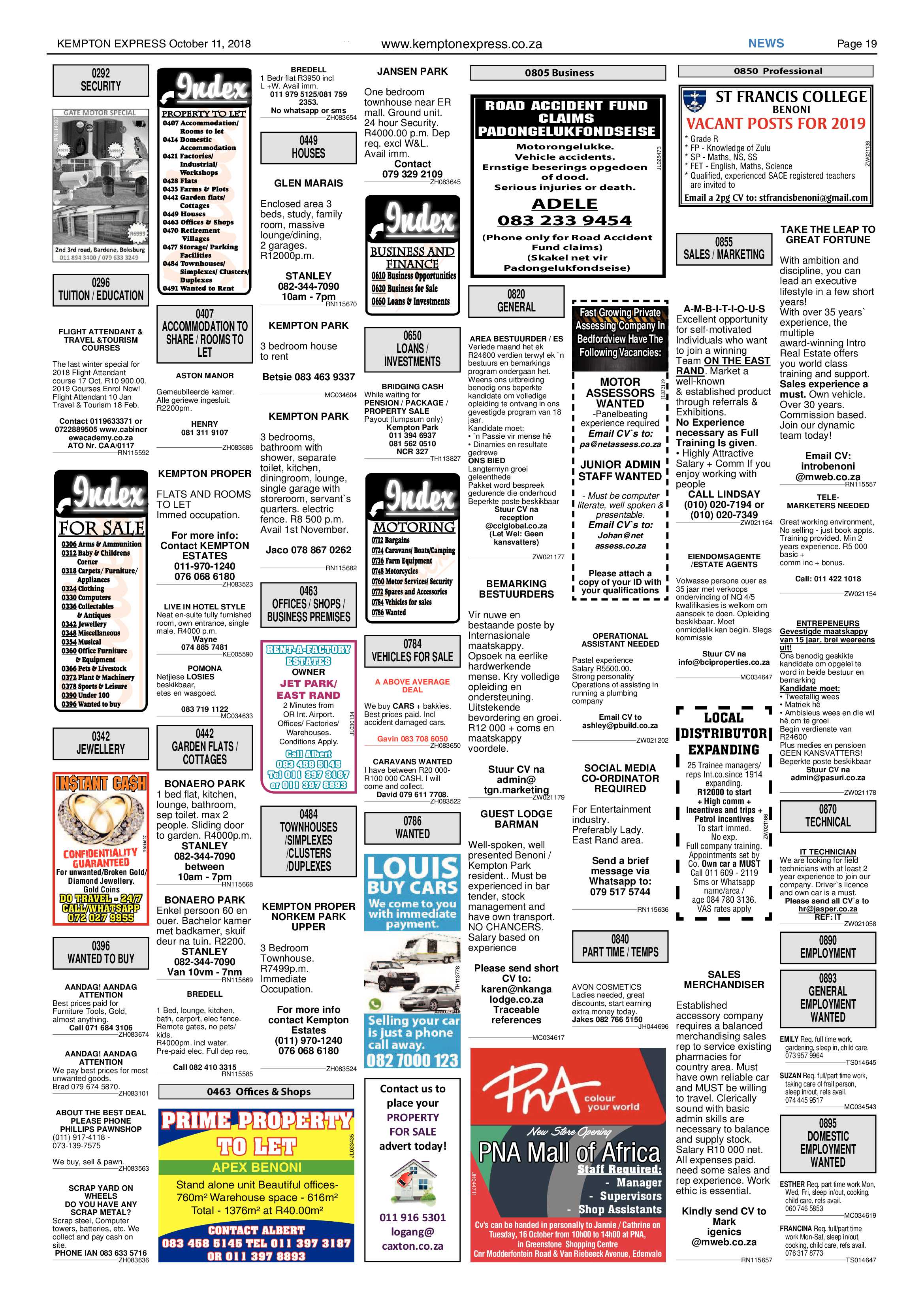 kempton Express 11 October 2018 page 19