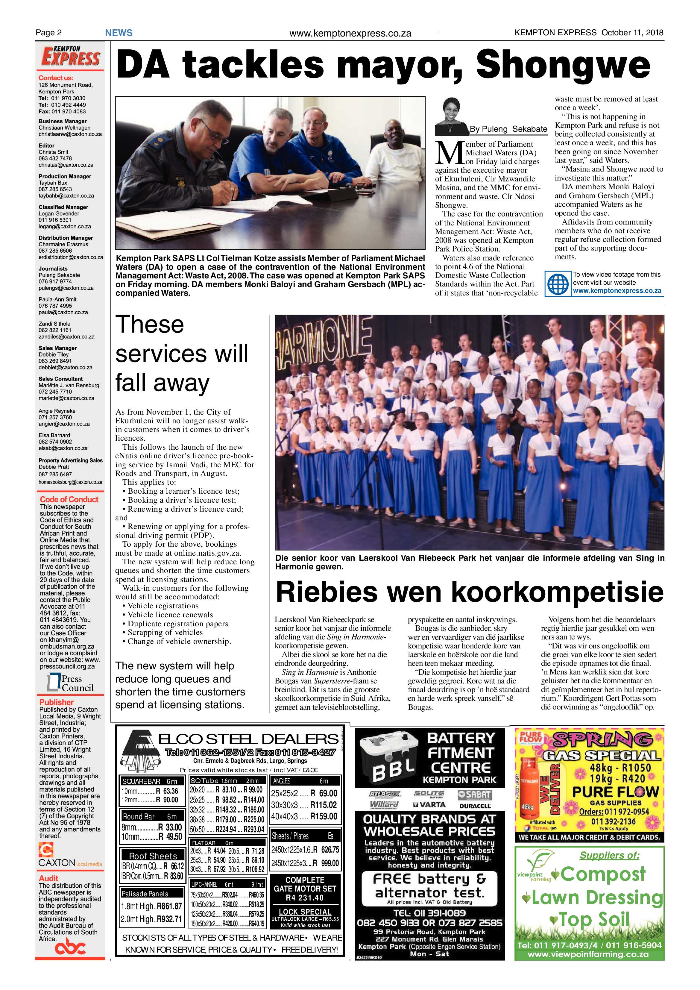 kempton Express 11 October 2018 page 2